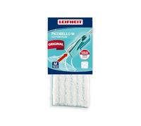 Leifheit Éponge de Rechange Picobello M, Cotton Plus, 33cm, Housse Lave-Sol | Serpillère fibres coton absorbantes, pour sols en pierre et carrelage, housse lavable à 40°C, housse de nettoyage durable