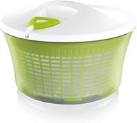 Leifheit Essoreuse à salade ComfortLine 23200 – 5,5L, cordon rotatif droite/gauche, vert/blanc