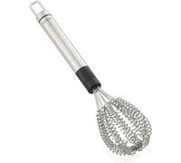 Leifheit Fouet manuel Speed Quirl ProLine, Fouet de Cuisine de 28 cm | Fils torsadés en acier inox pour fouetter les sauces 2 fois plus vite, poignée ergonomique, compatible lave-vaisselle