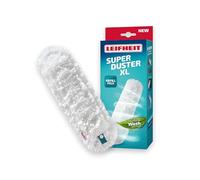 Leifheit Housse Anti-poussière SUPERDUSTER XL, Housse Lavable en Microfibre, Housse Durable pour plumeau, Laver au Lieu de Jeter