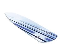 Leifheit Housse de table à repasser Air Active M blue stripes, pour table à repasser Leifheit Air Active, pour centrales vapeur, répartition de la chaleur pour repassage facile rapide