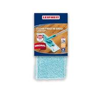 Leifheit Housse Lave-Sol Clean Twist M Ergo & PowerClean Super Soft, Housse de Rechange en Fibres spéciales, idéale pour Le parquet, Housse pour Balai nettoyante avec Absorption d’Eau Minimale