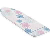 Leifheit Housse pour table à repasser Cotton Classic S, housse de table à repasser rembourrée en coton classique, housse pour planche à repasser jusqu'à 110 x 30 cm, avec bande élastique