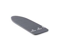 Leifheit Housse pour Table à Repasser Cotton Classic S/M Black, Housse pour Planche à Repasser jusqu'à 125 x 40 cm, adaptée aux centrales Vapeur, Cordon de Serrage pour Une Fixation sécurisée, Noire