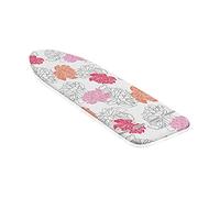 Leifheit Housse pour Table à Repasser Cotton Comfort S-M, Housse de Repassage avec Rembourrage 3 mm, Housse pour Planche à Repasser jusqu'à 125x40 cm, Protection Table à Repasser avec Bande élastique