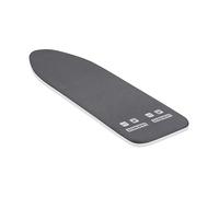 Leifheit Housse pour Table à Repasser Noire Thermo Reflect S-M Black, Housse de Table à Repasser rembourrée, Housse pour Planche à Repasser jusqu'à 125 x 40 cm, pour Fer à Repasser à Vapeur