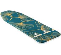 Leifheit Housse pour table à repasser Cotton Comfort Universal, housse pour planche à repasser jusqu’à 140 x 45 cm, rembourrage molleton de 3 mm, cordon de serrage, compatible fers et centrales vapeur