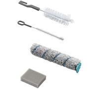 Leifheit Kit d'accessoires pour balai lave sol Regulus Aqua PowerVac, set nettoyage avec 1 rouleau de nettoyage, 1 filtre & 2 brosses de nettoyage