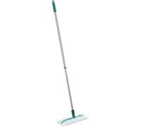 Leifheit Lave sol télescopique Clean & Away, balai serpillère repliable à plat pour un nettoyage à sec efficace, balai avec manche télescopique 80-132 cm