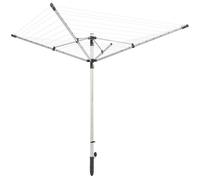 LEIFHEIT LinoLift 500 Séchoir parapluie - Etendoir extérieur rotatif 50 mètres
