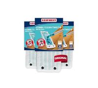 Leifheit Lot de 3 Housses Clean Twist/Combi M Micro Duo, Housse de Rechange en Microfibres pour Balai à Plat Combi, Housse absorbante pour Balai serpillère