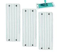 Leifheit Lot de 3 serpillères de rechange pour Leifheit Combi/Clean M Micro - En microfibre - Efficace et absorbante - Pour tous les sols