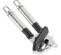 Leifheit Ouvre-Boîte ProLine, Ouvre-Boîte Manuel de Conserve en Acier Inox | Poignée ergonomique et antidérapante, ouverture facile et rapide des boîtes de conserve, avec œillet de suspension pratique
