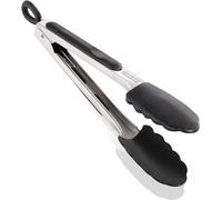 Leifheit Pince à barbecue ProLine – embouts résistants à la chaleur – 23 cm acier inoxydable