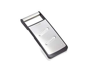 Leifheit Râpe à concombres ProLine, Râpe manuelle ultra tranchante en acier inoxydable de qualité supérieure, Mandoline pour trancher les fruits, légumes, le fromage, etc., couper en rondelles