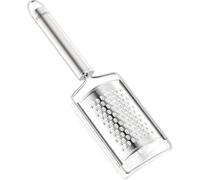Leifheit Râpe à noix de muscade Sterling, Râpe Manuelle en Acier Inoxydable | Trancheuse polyvalente à poignée ovale ergonomique, idéale aussi pour le gingembre et le parmesan, avec œillet de suspension