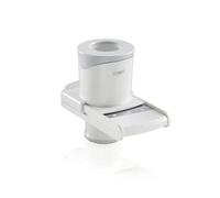 Leifheit Râpe tranche-légumes Comfort Slicer, Râpe de cuisine avec épaisseur des tranches réglable, Mandoline avec poignée ergonomique pour coupe confortable, Coupe-légumes lavable au lave-vaisselle