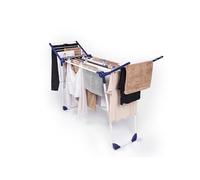 Leifheit Séchoir à linge sur pied Pegasus 120 Solid 81720, 12 m d'étendage, adapté aux baignoires