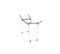 Leifheit Séchoir à linge Pegasus 160 Solid Slim – 16 m d'étendage, pliable intérieur/extérieur 81620