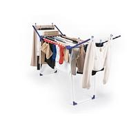 Leifheit Séchoir à Linge Pegasus 160 Solid Slim, étendoir à Linge Pliable pour extérieur et intérieur, séchoir sur Pied 16 m Solide et Robuste