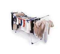 Leifheit Séchoir à linge Pegasus 200 Solid – 20 m d'étendage, pliable extérieur et intérieur