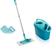 Leifheit Set de lavage de sol complet - 33 cm Mop avec chiffon Static