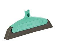 Leifheit Balai en mousse Classic 34 cm, idéal pour les personnes souffrant d'allergies avec attache oblique, tête de balai sans manche pour l'élimination rapide de la poussière et de la saleté, avec système Click