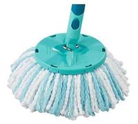Leifheit Tête de rechange Clean Twist Disc Mop Ergo MicroDuo Bleu/blanc (1 pièce)