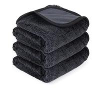 Leikedun Chiffon Magique Total Clean Micro Fibre XXL (3-Pack) - Miro France Chiffon for Shower Cabin, Car, Home Cleaning, 40x60cm Ultra Absorbent No Streak Cloth