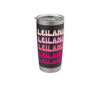 Leilani Name Minimalist Design Gobelet isotherme en acier inoxydable double paroi