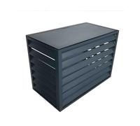 Leilaohu Housse D'extérieur en Aluminium pour Climatiseur Et Pompe À Chaleur - Housse pour Climatiseur Mini-Split Permettant De Réduire Le Bruit Et D'assurer Une Protection Contre Les Intempéries