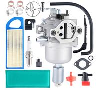 LEIMO KPARTS Carburateur 799727 pour moteurs Briggs & Stratton 799727 698620 794572 14HP 15HP 16HP 17HP 17.5 HP 18HP Intek Carb, avec kit de filtre à air