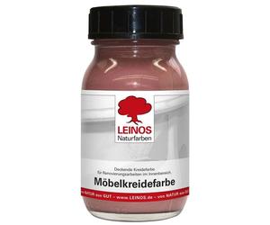 LEINOS 637 Peinture à la craie pour meubles, intérieur, 0,1 l, rouge toscan