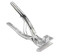 Leinwandspannerzange, 19 cm, Zange aus verchromtem Stahl, rückfedernder Griff, 5,8 cm Metall-Spannkopf, max. Öffnung 3,5 cm, für Ölfarbe oder Leder