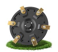 Leisuda Disque pour 6 Lames pour Segway Navimow i105E i205 AWD | Compatible avec i108E i110N i208 AWD, Comprend 6 Lames et Vis, Disque à Lames Renforcé en Fibre de Verre