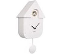 Leitmotiv - Horloge murale moderne Cuckoo Blanc Blanc G