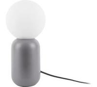 Leitmotiv - Lampe à poser design boule Gala - H. 32 cm - Gris - Gala Gris G