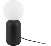 Leitmotiv - Lampe à poser design boule Gala - H. 32 cm - Noir - Gala Noir G