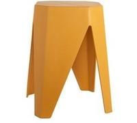 Leitmotiv - Tabouret d'appoint empilable CHERISH - Jaune Moutarde - Cherish Jaune