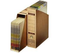 Leitz 10 X Porte-Revues Pour Archivage, A4, En Carton Onduleé,