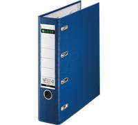 LEITZ 10120035 - Classeur double PP, A4, 2 x A5 paysage, bleu