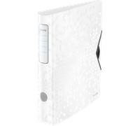 LEITZ 11070001 - Classeur de qualité 180° Active WOW, blanc, 60 mm