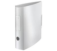 Leitz 110800004 Classeur à Levier blanc Effet Brossé