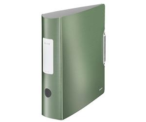 Leitz 11080053 Classeur à Levier Vert Effet Brossé