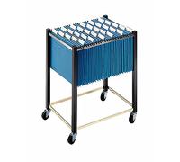 Leitz Chariot pour dossiers suspendus 19710000 A4/A3 4 roues marron