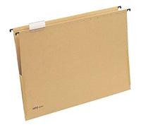 Leitz 19760000 Dossier suspendu latéral Alpha format A3 en carton avec porte-étiquette (Marron) (Import Allemagne)