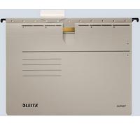 Leitz 1984-00-85 1984 Dossier suspendu ALPHA® - agrafage professionnel, carton Pendarec, gris