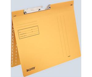 Leitz 2014-00-15 Classeur à levier Combi - agrafage professionnel, carton manila (RC), jaune
