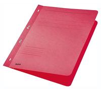 Leitz 3742-00-25 3742 Farde à oeillets, 1/1 recto, A4, agrafage commercial ou administratif, carton manila, rouge