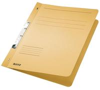 Leitz 3746-00-11 3746 Farde à fentes, 1/1 recto, A4, agrafage mécanique, carton manila 250 g/m2, chamois